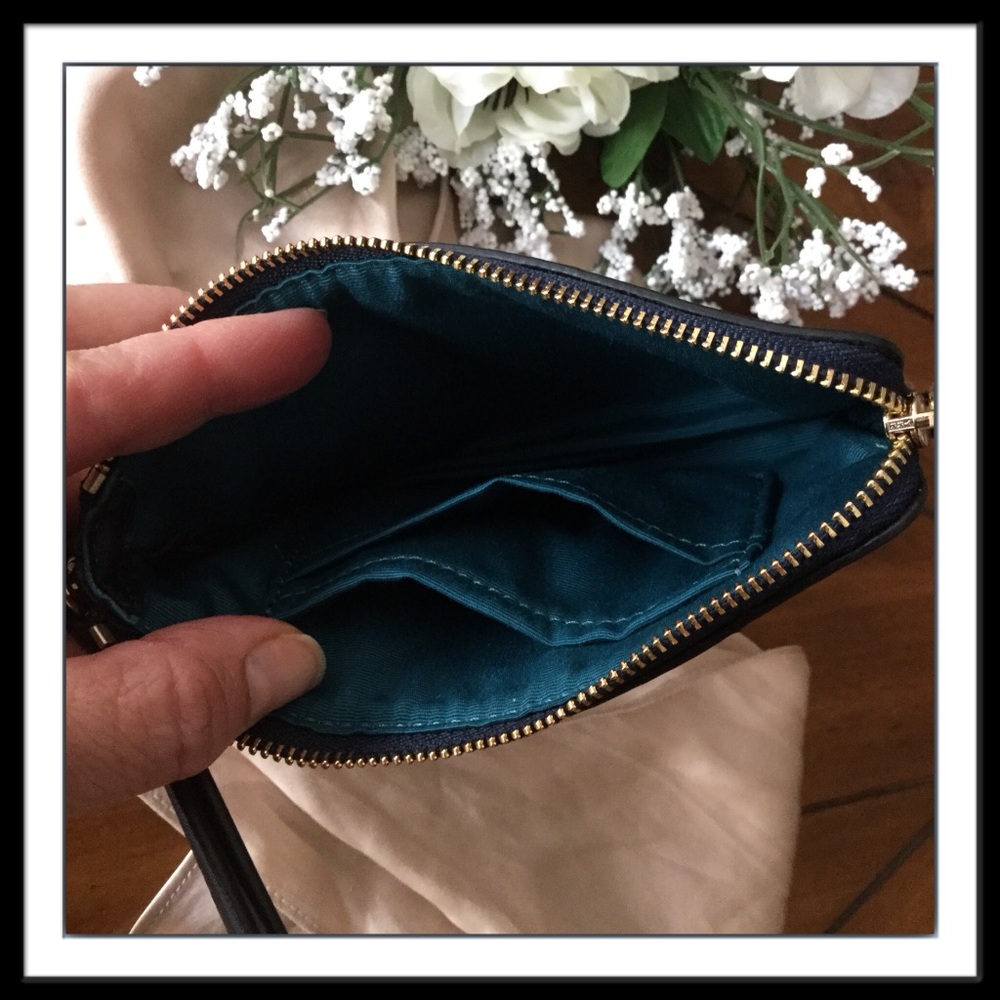 Coach Wristlet, Signature Coach Logo - Picture 3 of 3